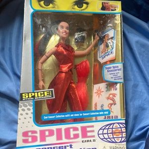 this is an original spice girls concert collection doll